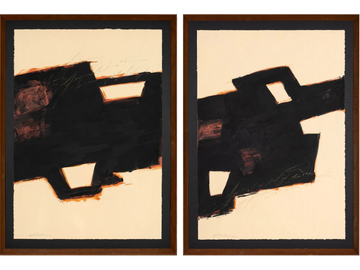 EBANO I & II - Paper Painting by NOVOCUADRO ART COMPANY - view 2